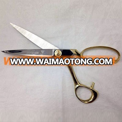 Diawood High class gold stainless steel scissors for cutting fabric