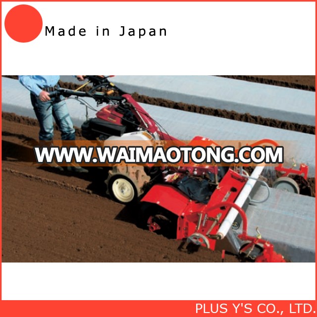 Japanese tiller machine with mulching unit Made in Japan